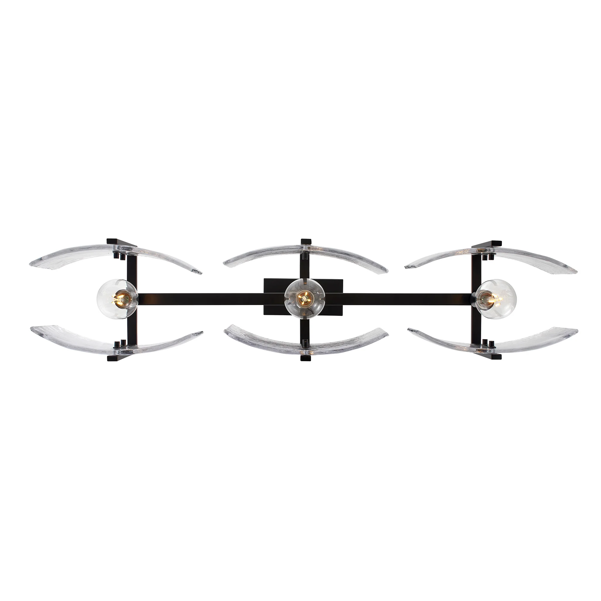Aenon 3-light Island Light in Matte Black - Image 4