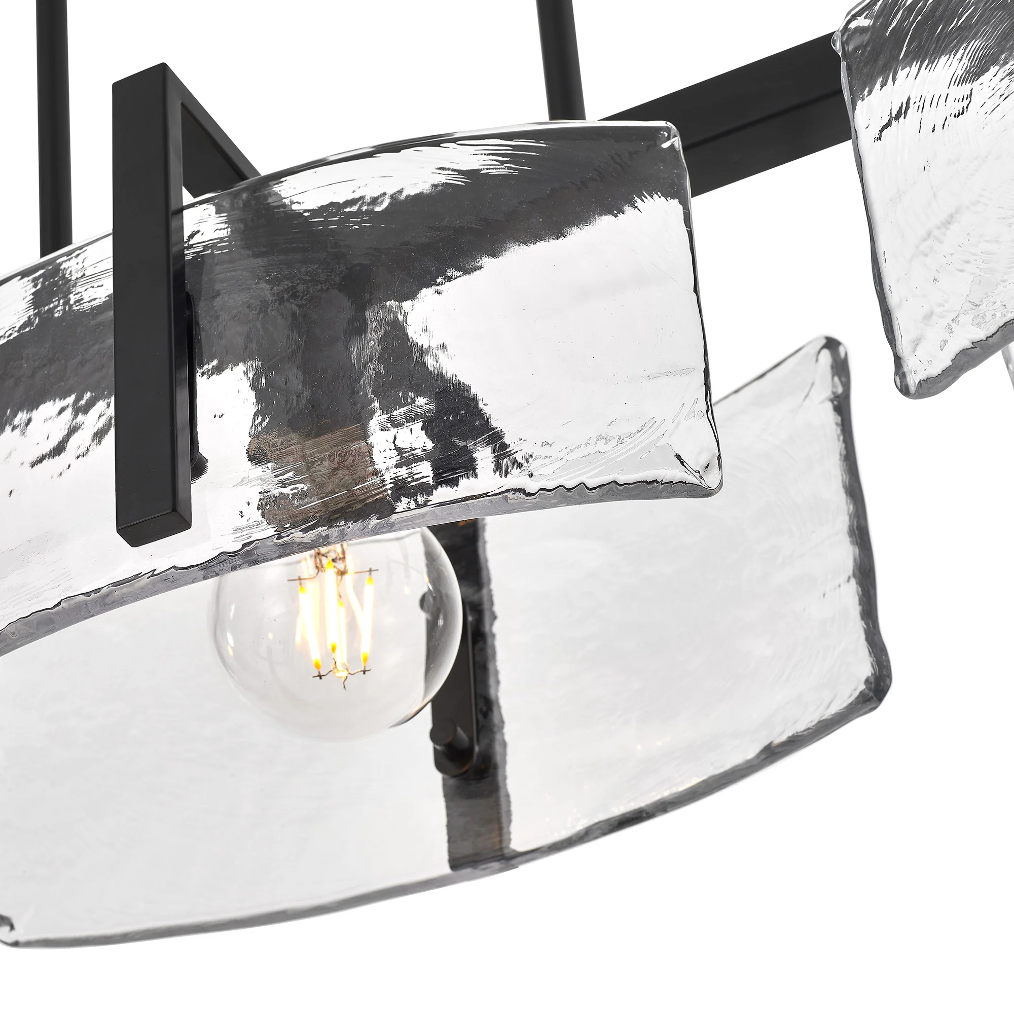 Aenon 3-light Island Light in Matte Black - Image 5