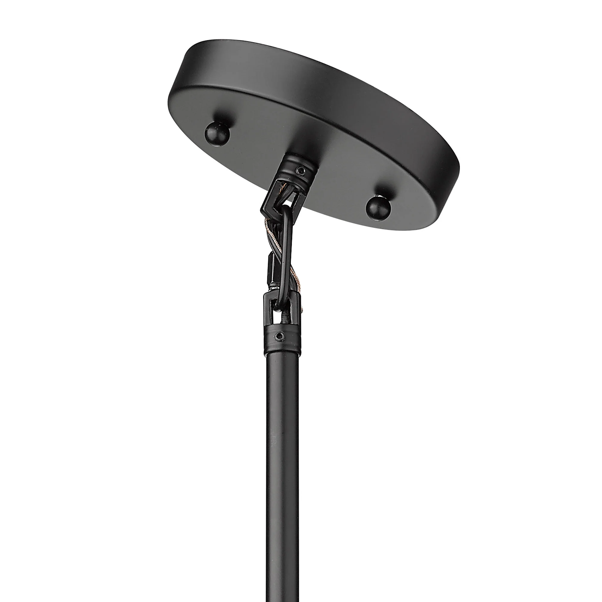 Zoey 1-light 9in Pendant in Matte Black - Image 4