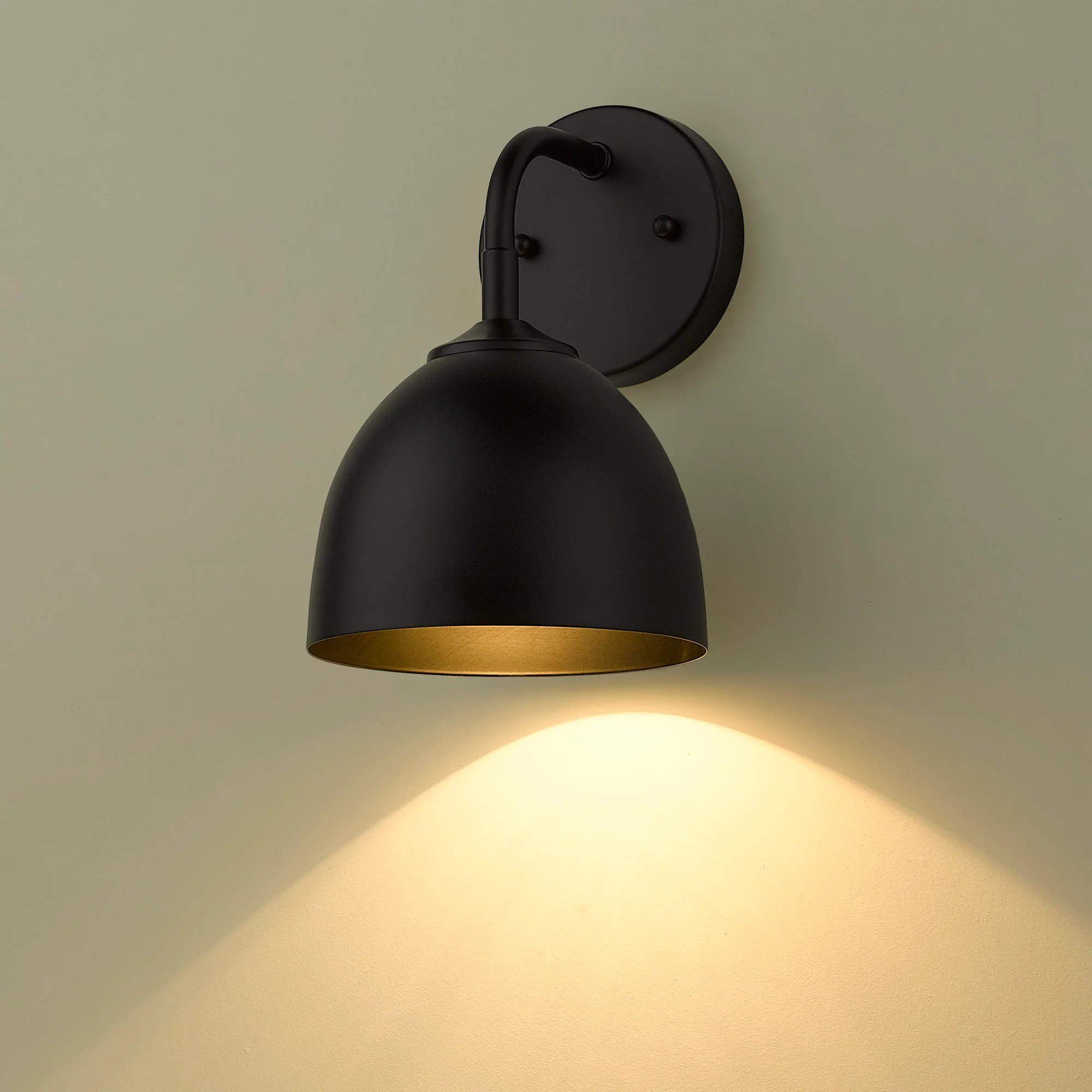 Zoey 1-light Wall Sconce in Matte Black - Image 4